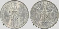 Weimarer Republik 3 RM Meissen Millenium -