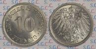 Kaiserreich 10 pfg Currency Coin, Large Eagle -