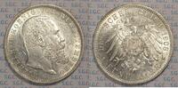 Kaiserreich, Württemberg 5 RM King Wilhelm II -