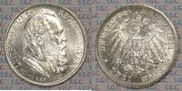 Kaiserreich, Bayern 3 RM Prince Regent Luitpold (90th Birthday) -