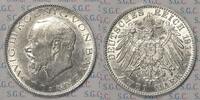 Kaiserreich, Bayern, 2 RM King Ludwig III -