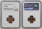 Kaiserreich 1 Pfennig Currency issue - Large Eagle -