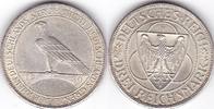 Weimarer Republik, 3 Reichsmark, 1927, Rheinlandräumung,, fast vorzüglic... 60,00 EUR  Excl. 7,00 EUR Verzending