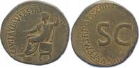 Kaiserzeit Sesterz Tiberius 14-37. -
