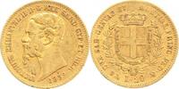 Italien-Sardinien 20 Lire Gold 1859 P Vittorio Emanuele II. 1849-1878. S... 610,00 EUR  plus 10,00 EUR verzending
