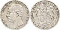 Schaumburg-Lippe Vereinstaler Adolf Georg 1860-1893. -