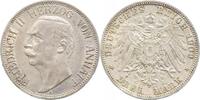 Anhalt 3-Mark Friedrich II. 1904-1918. -