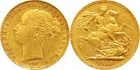 Australien One Pound Gold Victoria 1837-1901. -