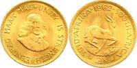 Südafrika 2 Rand Gold Republik seit 1960. -
