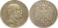 Sachsen-Altenburg 5 Mark Ernst 1853-1908. -