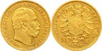 Preußen 20 Mark Gold Wilhelm I. 1861-1888. -