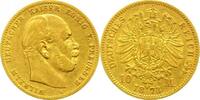 Preußen 10 Mark Gold Wilhelm I. 1861-1888. -