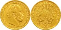Preußen 20 Mark Gold Wilhelm I. 1861-1888. -