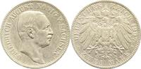Sachsen 2 Mark Friedrich August III. 1904-1918. -