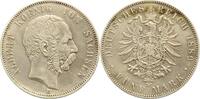 Sachsen 5 Mark Albert 1873-1902. -