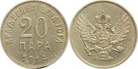 Montenegro 20 Para Nikolaus I. 1860-1910-1918. -