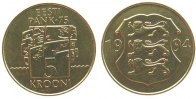 Estland 5 Krooni Ms 75.Jahre Nationalbank -