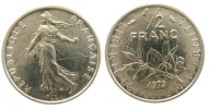Frankreich 1/2 Franc Ni Semeuse, FDC -