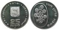 Israel 25 Lirot Ag Pidyon Haben, angelaufen -