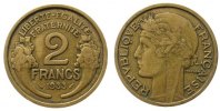 Frankreich 2 Francs AlBr Morlon -