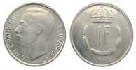 Luxemburg 1 Frang KN Jean I, Schön 39 -