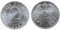 Österreich 2 Groschen Al 2. Republik -