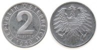 Österreich 2 Groschen Al 2. Republik -