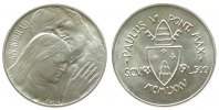 Vatikan 500 Lire 1975 Ag Paul VI, Heiliges Jahr unc