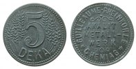 Jetons & Notgeld 5 Deka Zink Bonn - Akalit Metallwerk Guilleaume Rheinkohle Chemiag, 18,2 MM -