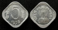 Indien Republik 5 Paise Al Mzz: B -