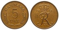 Dänemark 5 Öre Br Frederik IX -