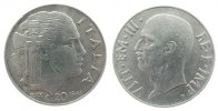 Italien 20 Centesimi St Victor Emanuel III, Riffelrand (rigato), magnetisch (magnetiche) -