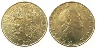Italien 200 Lire AlBr 70J. Milit.Luftfahrt -