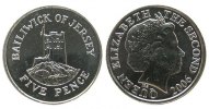 Jersey 5 Pence KN Seymour -