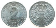 Österreich 2 Groschen Al 2. Republik -