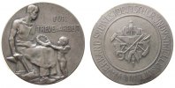 Städte Ehrenmedaille o.J. -- Mannheim - Verband südwestdeutscher Industrieller, Putte überreicht sitzendem Schmied einen Kranz, Randpunzen: Karl ...