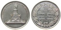 vor 1914 Medaille Zinn Niederwalddenkmal - auf die Erhebung des Deutschen Volkes, und die Wiederaufrichtung des Deutschen Reiches 1870-71, Niederw -