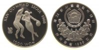 Korea Süd 1000 Won KN Olympiade Basketball -
