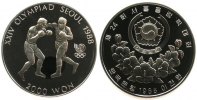 Korea Süd 2000 Won KN Olympiade Boxen -