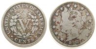 USA 5 Cents KN Liberty -