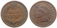 USA 1 Cent Br Indian Head -