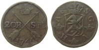 Schweden 2 Öre Ku Adolf Frederik (1751-71) -