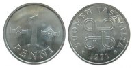 Finnland 1 Penniä Al . -