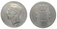Luxemburg 10 Francs KN Jean I, Schön 41 -