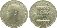 Schweden 5 Kronen Ag Gustav VI, 100 Jahre Verfassungsreform -