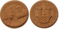 Porzellan Medaille Porzellan Rothenburg ob der Tauber - Kobol Zeller Tor, ca. 41 MM -