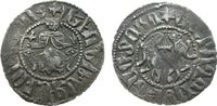 Armenien 1 Tram Ag Königreich, Levon I (1185-1219), König v. vorn auf einem, mit Löwen verziertem Thron / Kreuz zw. zwei aufsteigenden Löwen - 2 -