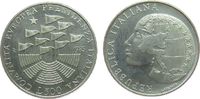 Italien 500 Lire Ag EU-Präsidentschaft, Europakarte -
