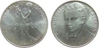 Italien 500 Lire Ag Giacomo Leopard, Poet, Frau mit Blumen -