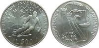 San Marino 500 Lire Ag Olympische Spiele in Calgary, Abfahrtsläufer -